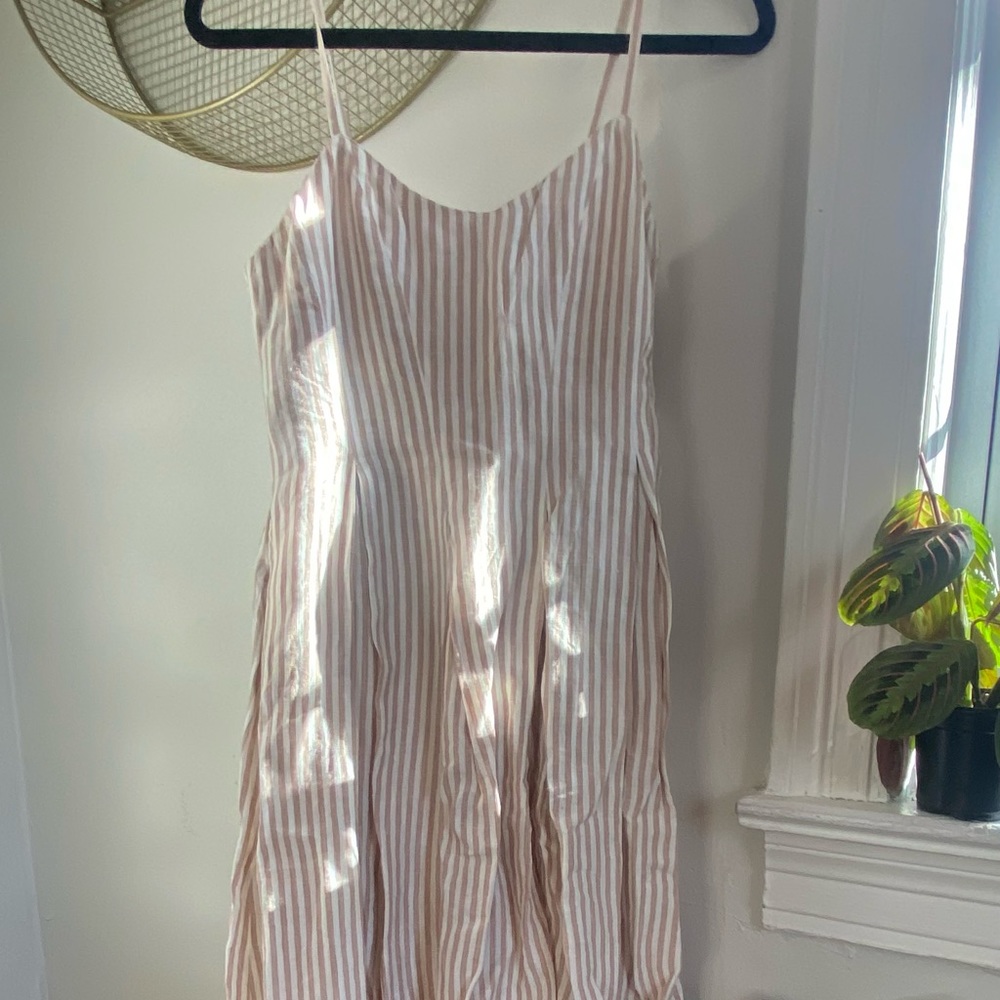 Mara Hoffman 100% linen maxi dress